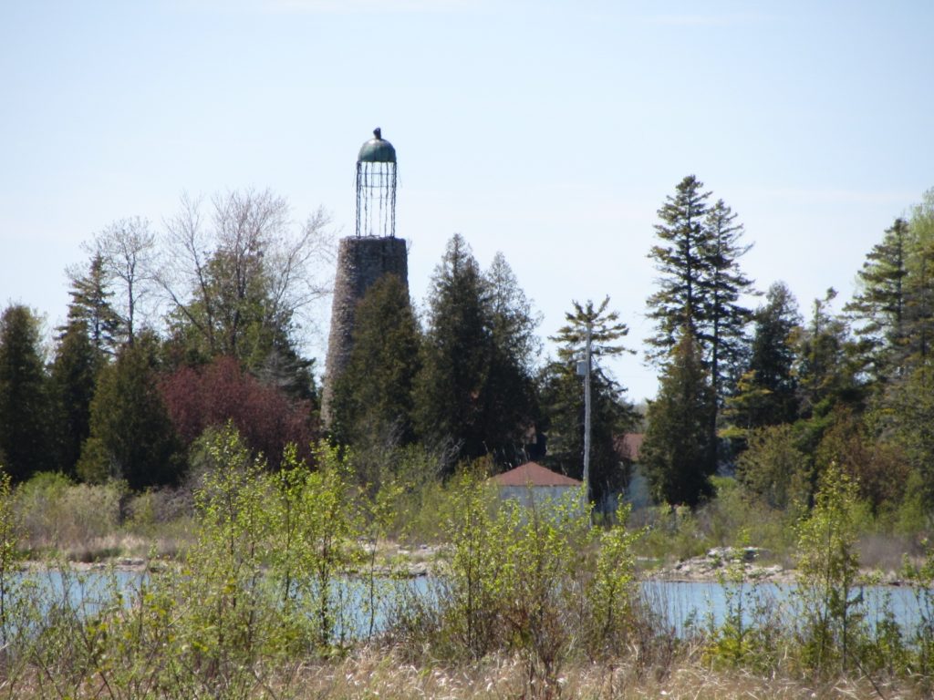 Old Baileys Harbor Birdcage Lighthouse in Door County Wisconsin