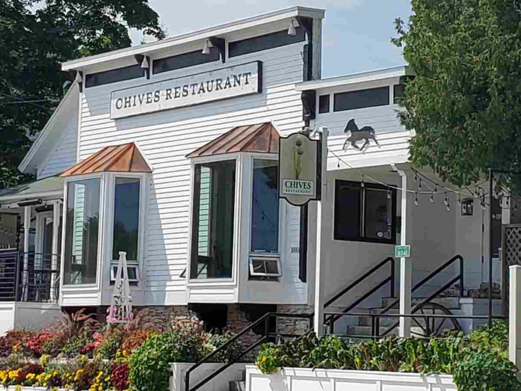 Chives Restaurant in Baileys Harbor, Door County, Wisconsin