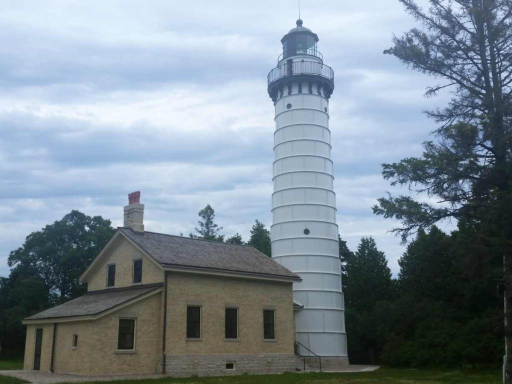 cana island lighthouse in door county wisconsin