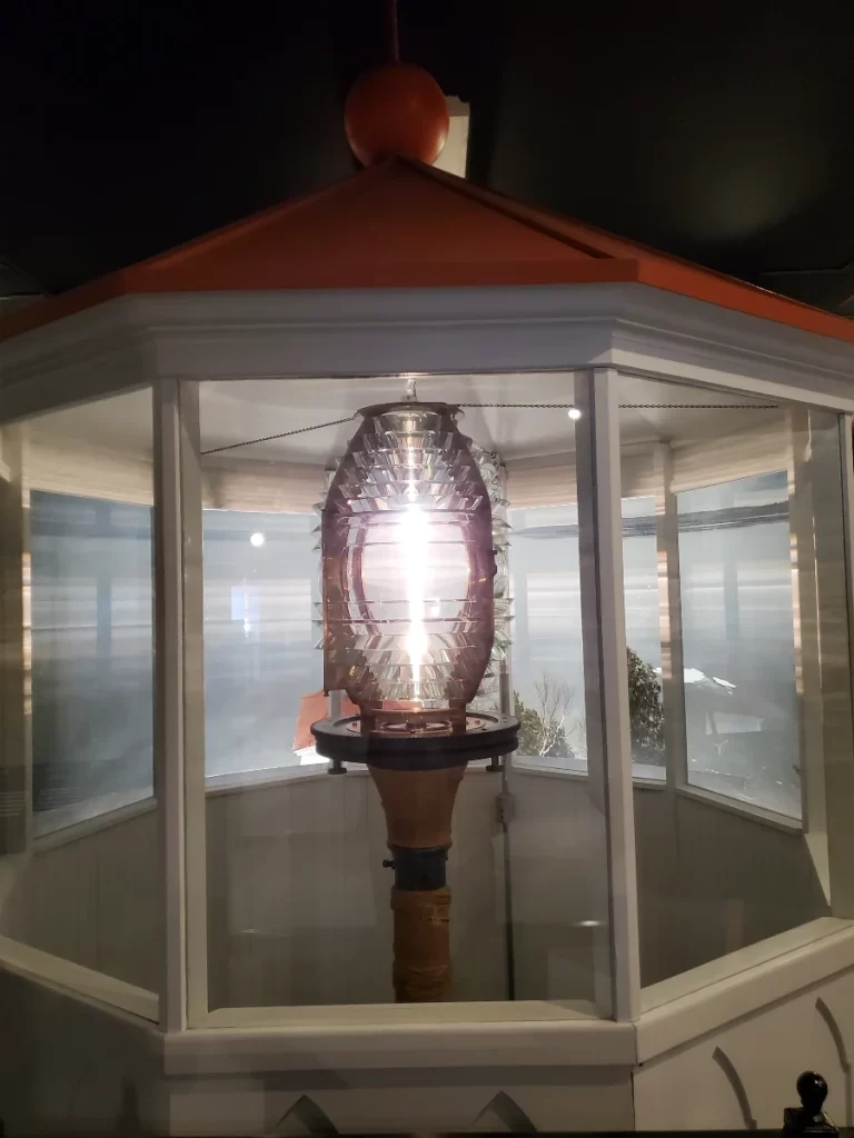 Fresnel lens at the Door County Maritime Museum