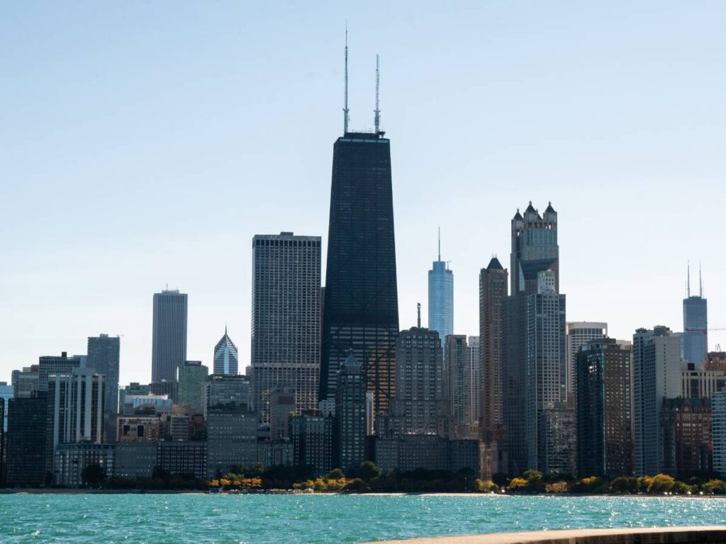 skyline of Chicago, Illinois