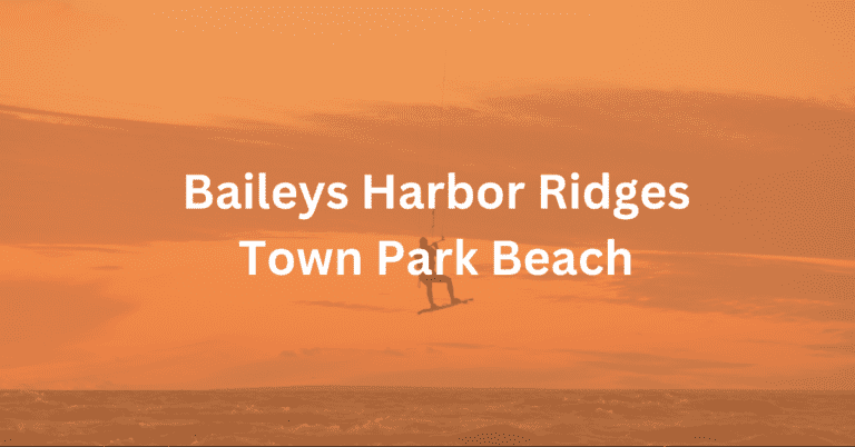 Baileys Harbor Ridges Town Park Beach - Hello Door County