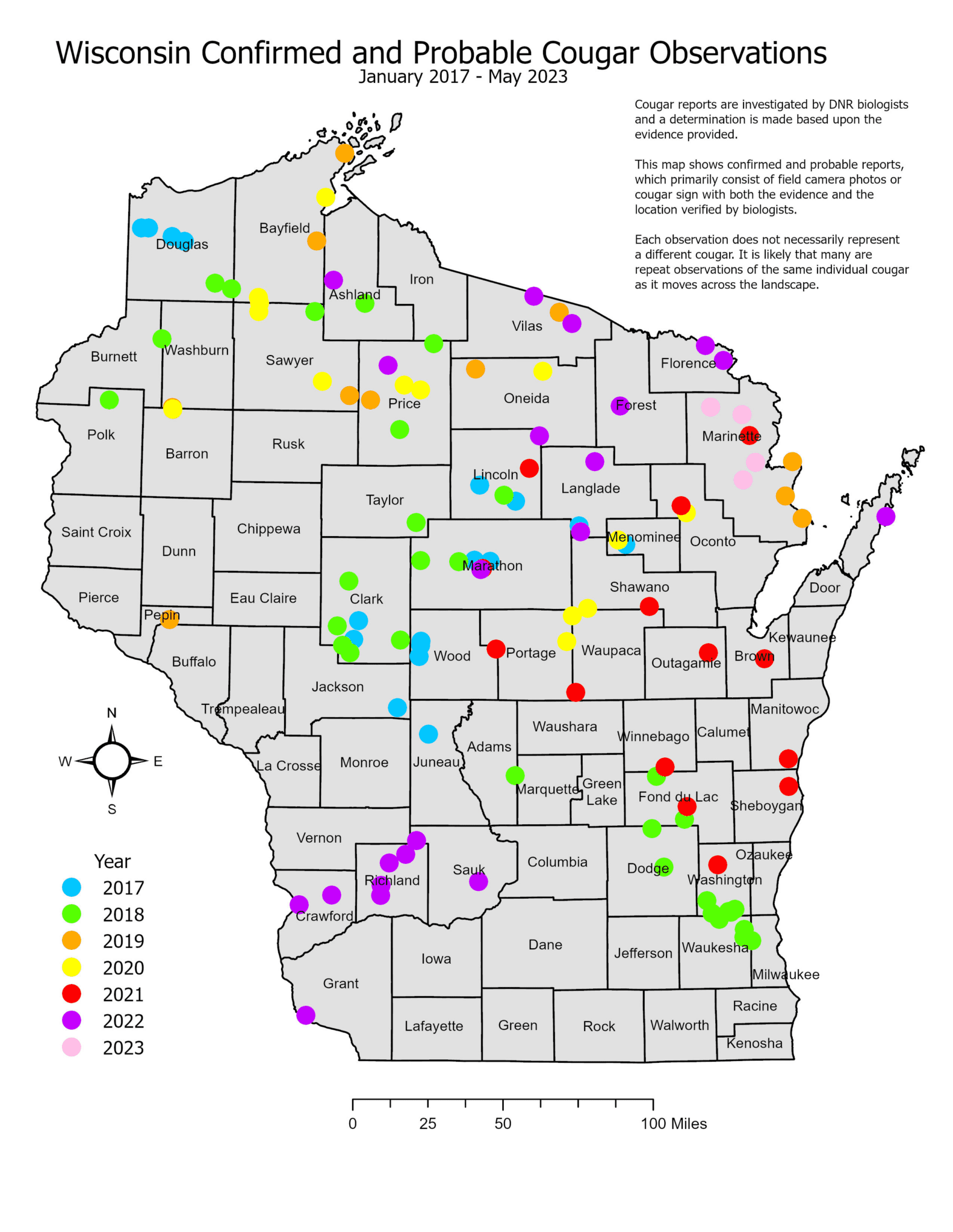 Cougar Sightings In Wisconsin 2023 - sgfqeuh