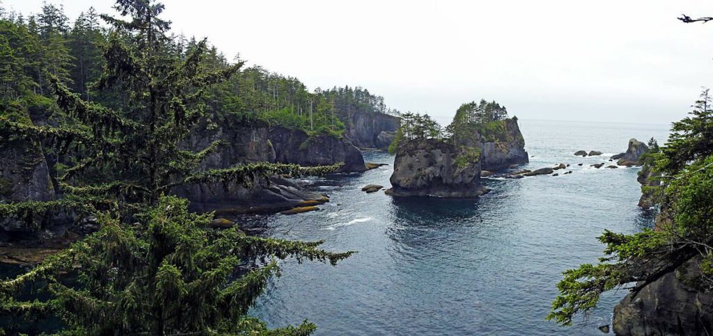 Cape Flattery in Olympic Nat. Park - Washington State, USA