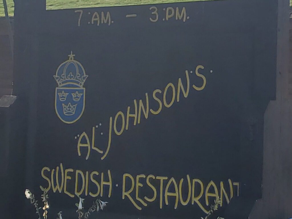 Al Johnson's Sign