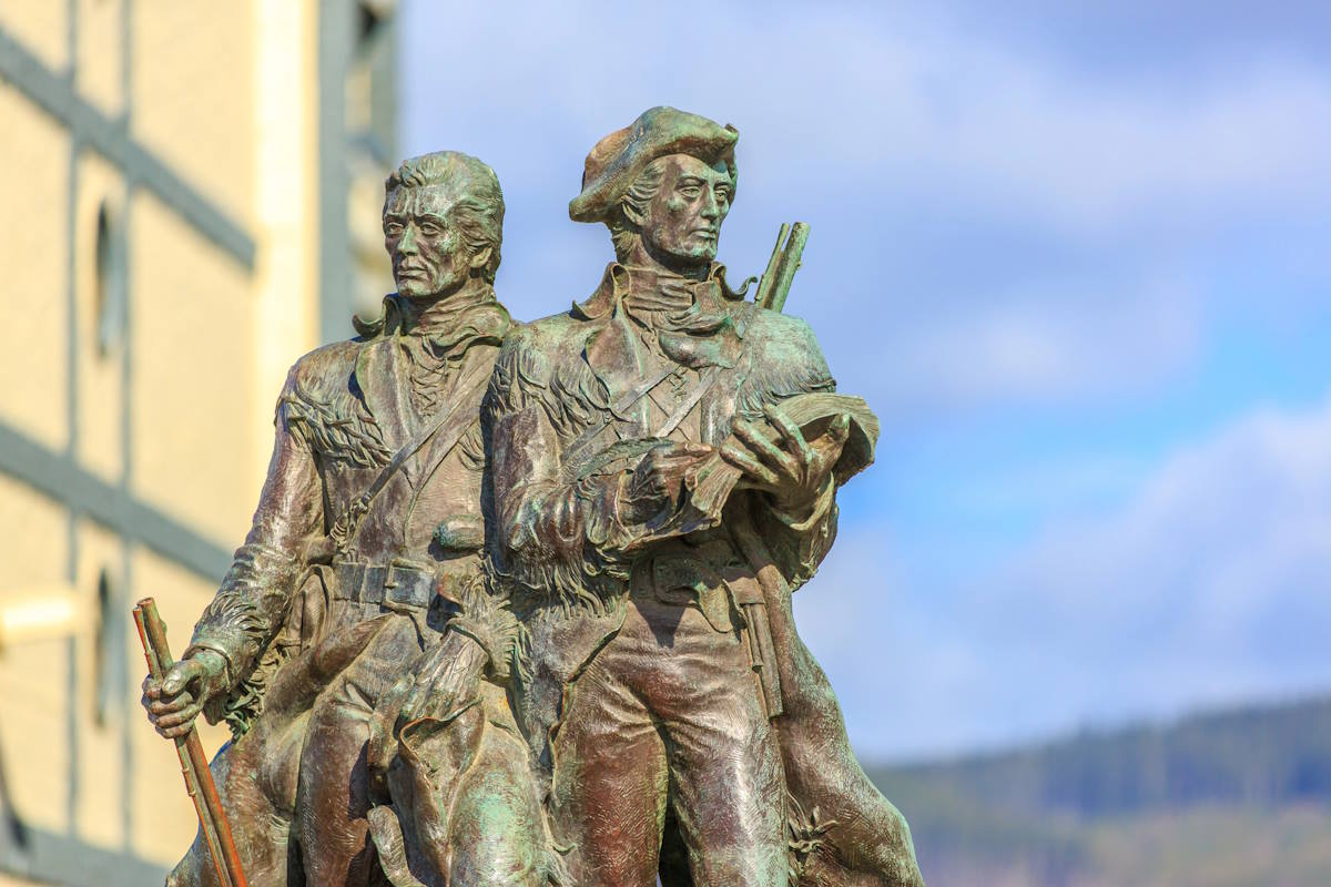 Statues of Lewis and Clark