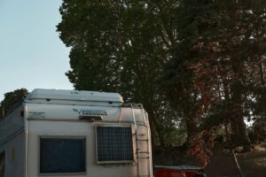 back of trailer